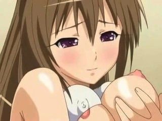 Hentai Girl Masturbating In The Bathroom